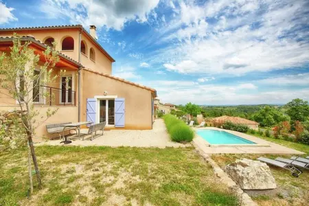 Villa Joyeuse 22, Jolie maison de vacances, terrasse à Joyeuse, sud France - Photo 22