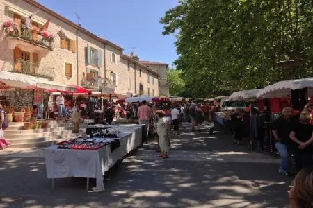 Villa Joyeuse 22, Jolie maison de vacances, terrasse à Joyeuse, sud France - Photo 34