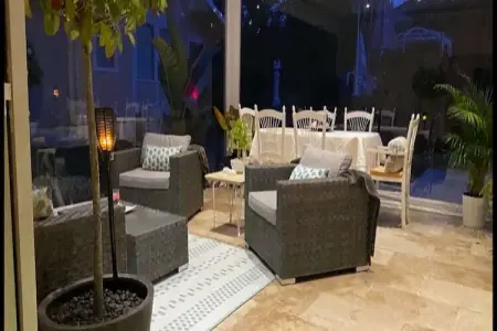 Palmiers, Villa somptueuse avec sauna à Mouans-Sartoux - Photo 9