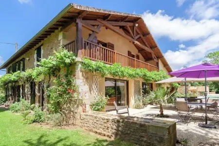 Les Raneaux 6P, Grande ferme à Nantheuil, France, avec jardin privé - Photo 11