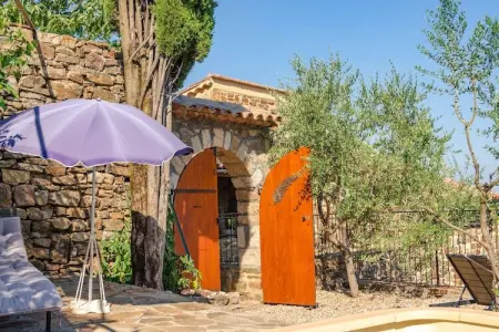 Villa Chassiers petit, Maison de vacances paisible à Chassiers avec piscine - Photo 7