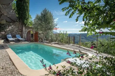 Villa Chassiers petit, Maison de vacances paisible à Chassiers avec piscine - Photo 12