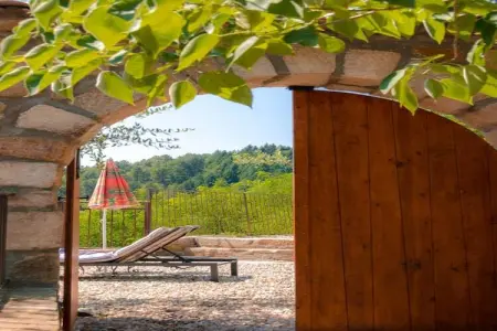 Villa Chassiers petit, Maison de vacances paisible à Chassiers avec piscine - Photo 21