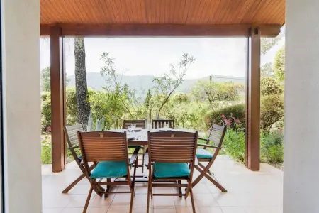 Les Hortensias, Maison de vacances paisible aux Salelles avec Piscine - Photo 24