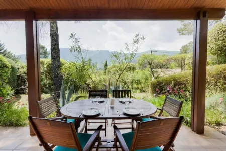 Les Hortensias, Maison de vacances paisible aux Salelles avec Piscine - Photo 25