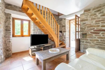 Maison de vacances - Les Vans, Maison de vacances vintage avec piscine aux Vans - Photo 10