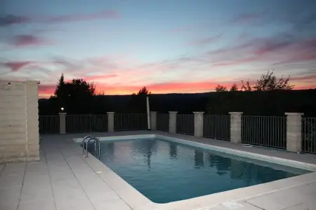 Villa Chassagnes, Maison de vacances paisible aux Vans, Ardèche avec piscine - Photo 26