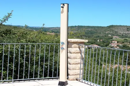 Villa Chassagnes, Maison de vacances tranquille aux Vans, Ardèche avec piscine - Photo 12
