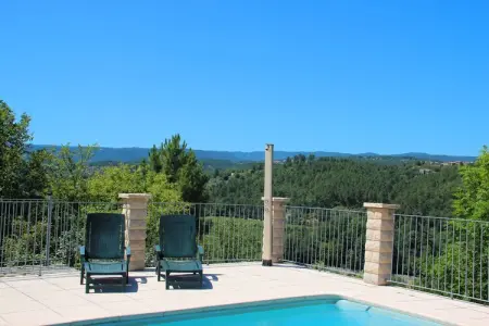 Villa Chassagnes, Maison de vacances tranquille aux Vans, Ardèche avec piscine - Photo 31