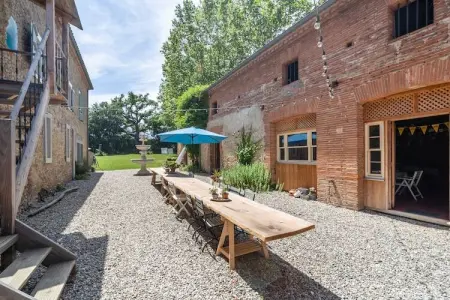 Gîte 1824, Villa vintage avec terrasse pricée à Artigat - Photo 6