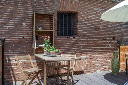 Gîte 1824, Villa vintage avec terrasse pricée à Artigat - Photo 16