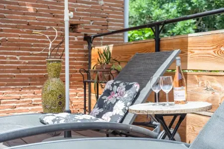 Gîte 1824, Villa vintage avec terrasse pricée à Artigat - Photo 39