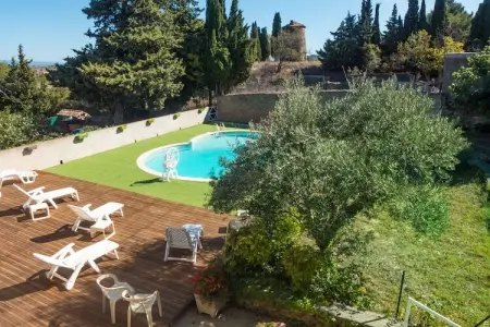 Montbrun-des-Corbières, Maison de vacances cosy à Montbrun-des-Corbières, piscine - Photo 9