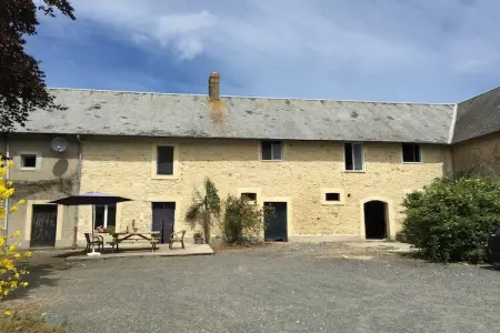 Ferme du hoguet, Charmante maison de vacances avec jardin à Osmanville - Photo 1