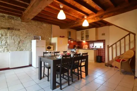 Ferme du hoguet, Charmante maison de vacances avec jardin à Osmanville - Photo 3