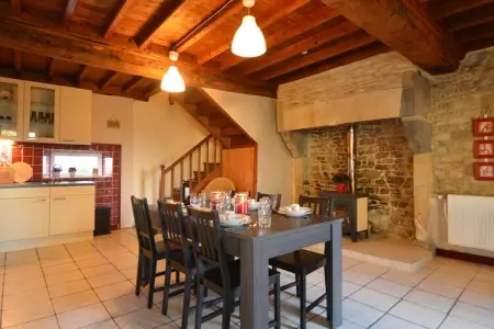 Ferme du hoguet, Charmante maison de vacances avec jardin à Osmanville - Photo 9