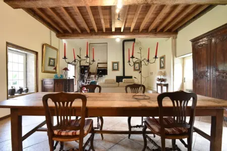 La Grange du Château 2 pers, Maison de vacances cosy à Lantheuil avec jardin - Photo 4