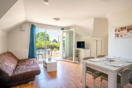 Le Domaine de la Corniche 4, Bel appartement avec micro-ondes, entre Deauville et Cabourg - Photo 6