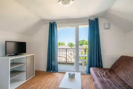 Le Domaine de la Corniche 1, Bel appartement avec micro-ondes, entre Deauville et Cabourg - Photo 5