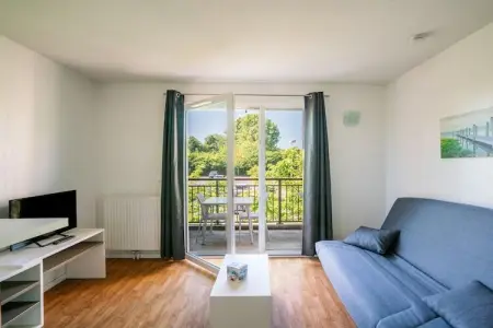 Le Domaine de la Corniche 1, Bel appartement avec micro-ondes, entre Deauville et Cabourg - Photo 8