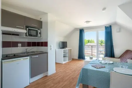 Le Domaine de la Corniche 1, Bel appartement avec micro-ondes, entre Deauville et Cabourg - Photo 14