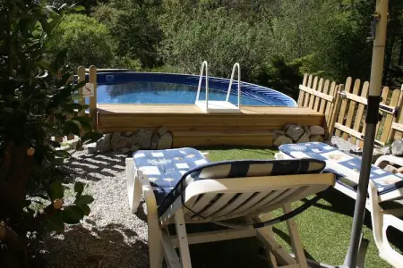 Chalet -   BEAULIEU  Nr 6, Joli chalet à Beaulieu, France, avec piscine privée - Photo 17