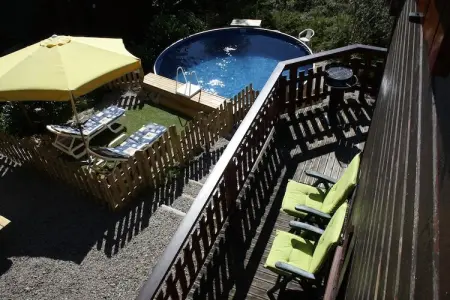 Chalet -   BEAULIEU  Nr 6, Joli chalet à Beaulieu, France, avec piscine privée - Photo 18