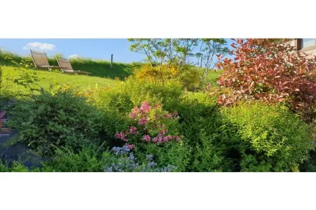 Le domaine d'Hypolite, Belle demeure en pierre avec jacuzzi, sauna et piscine dans le Cantal. - Photo 18