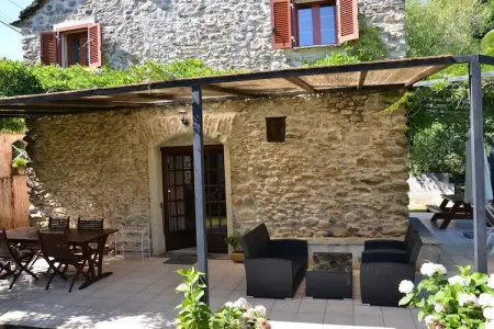 Le Vieux Pressoir, Belle maison restaurée près de Moriani-Plage avec piscine - Photo 6