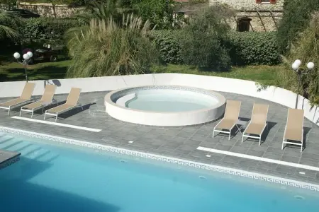 Indigo, Maison de vacances spacieuse avec piscine à Moriani-Plage - Photo 14