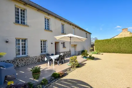 Jolie maison en pays de Rance, Maison de vacances spacieuse à Lanrelas avec jardin - Photo 12