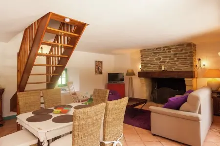 Moulin du Bouc, Maison de vacances près rivière avec piscine (12x6) Saint-Médard-d'Excideuil - Photo 15