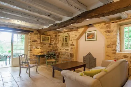 Circaud, Maison de vacances pittoresque à Grives avec piscine - Photo 10