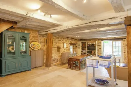 Circaud, Maison de vacances pittoresque à Grives avec piscine - Photo 13