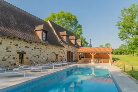 La Gardelle, Maison de vacances avec piscine à Saint-Laurent-la-Vallée - Photo 7