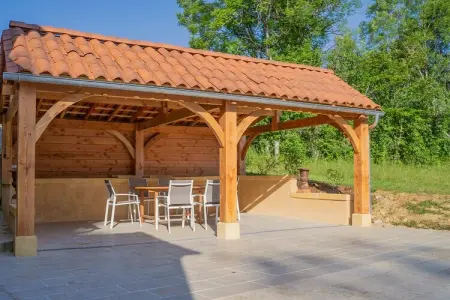 La Gardelle, Maison de vacances avec piscine à Saint-Laurent-la-Vallée - Photo 14
