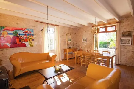 Le Caillauda, Chaleureuse maison de maître avec piscine à Sigoulès - Photo 3