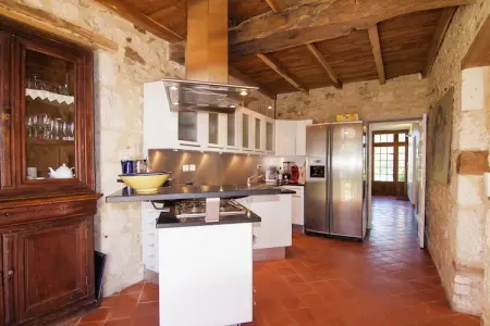 Le Caillauda, Chaleureuse maison de maître avec piscine à Sigoulès - Photo 13