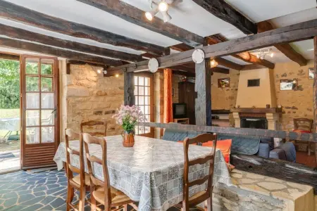 Maison de vacances Villefranche du Perigord, Maison de vacances cosy à Villefranche-du-Périgord, jardin - Photo 9