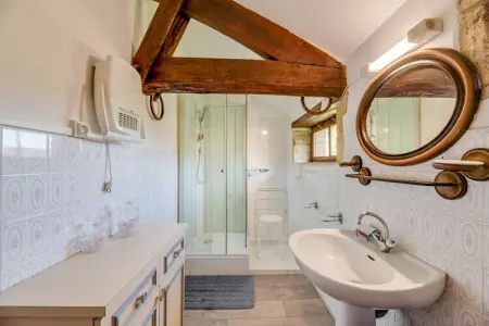 Maison de vacances Villefranche du Perigord, Maison de vacances cosy à Villefranche-du-Périgord, jardin - Photo 11