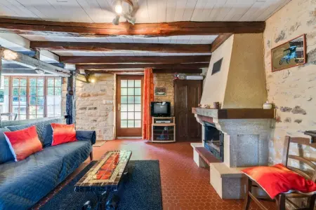 Maison de vacances Villefranche du Perigord, Maison de vacances cosy à Villefranche-du-Périgord, jardin - Photo 15