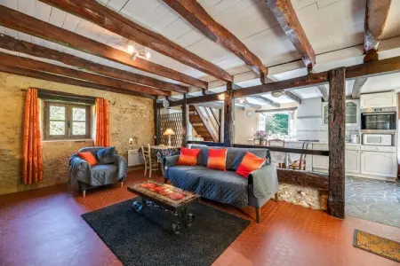 Maison de vacances Villefranche du Perigord, Maison de vacances cosy à Villefranche-du-Périgord, jardin - Photo 17