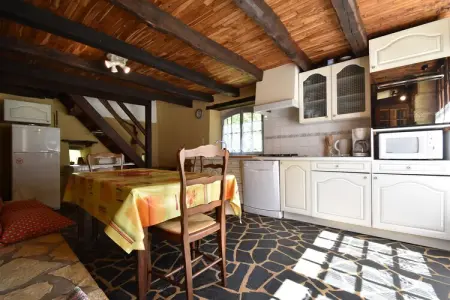 Maison de vacances Villefranche du Perigord, Maison de vacances cosy à Villefranche-du-Périgord, jardin - Photo 35