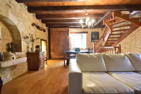 Maison de vacances Besse Micouleaud, Maison de vacances moderne à Besse avec piscine - Photo 9