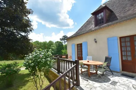 Maison de vacances Villefranche du Périgord Labardamier, Maison de vacances cosy à Villefranche-du-Périgord, jardin - Photo 4