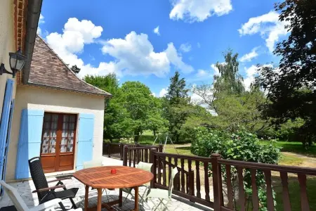 Maison de vacances Villefranche du Périgord Labardamier, Maison de vacances cosy à Villefranche-du-Périgord, jardin - Photo 16