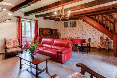 Maison de vacances Le Moulinal Haut, Maison de vacances confortable à Besse avec piscine - Photo 17