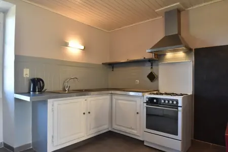 Maison de vacances Le Moulinal Haut, Maison de vacances confortable à Besse avec piscine - Photo 18