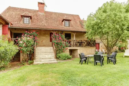 Maison de vacances Le Moulinal Haut, Maison de vacances confortable à Besse avec piscine - Photo 32