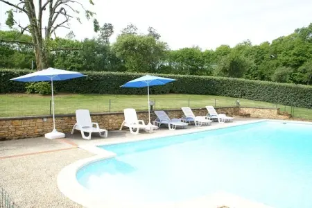 Maison de vacances - BESSE, Belle maison de vacances avec piscine à Saint-Pompont - Photo 18